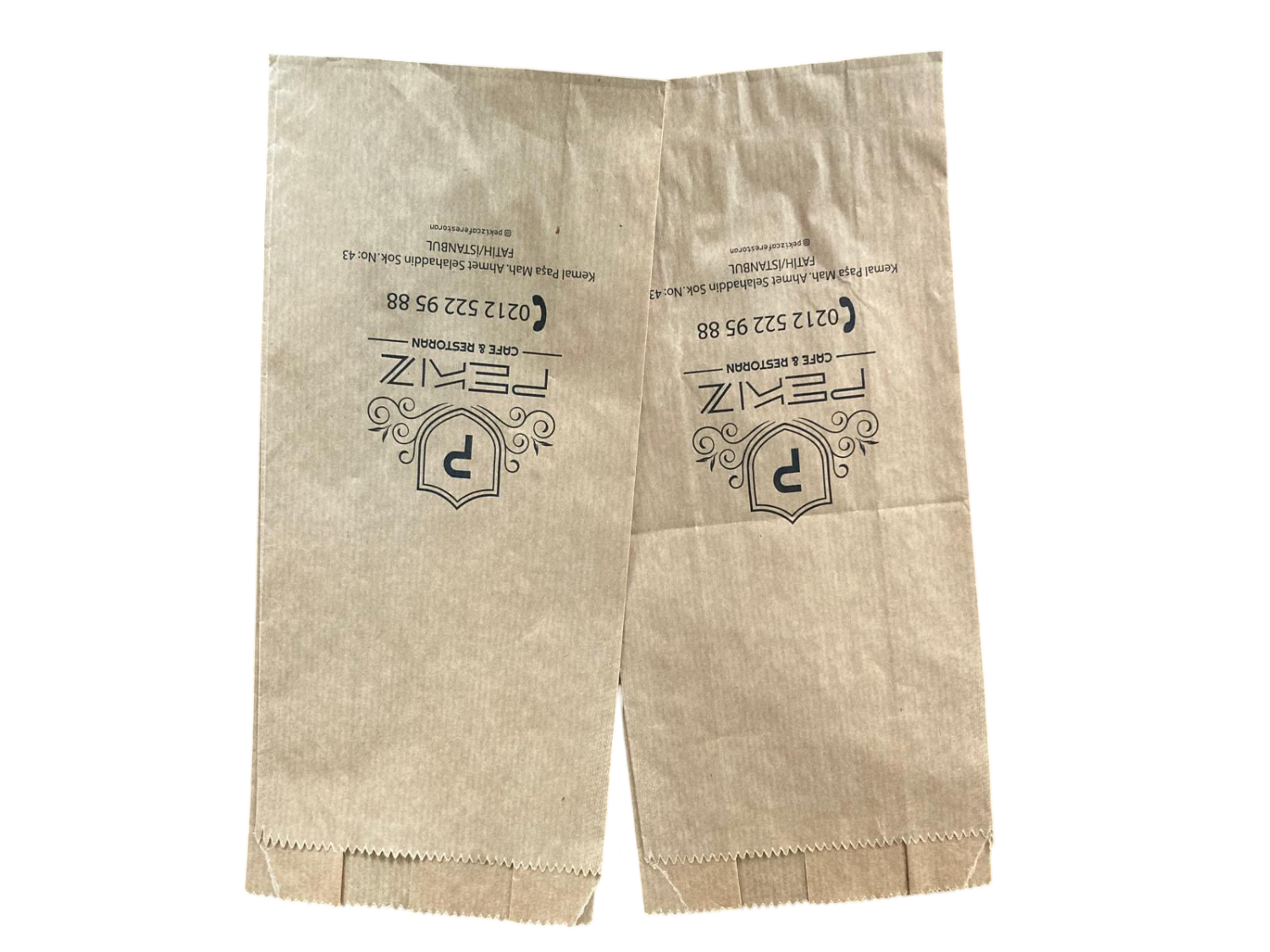 Kullan-At Tek Kullanımlık Reklamlı Logolu Özel Baskılı Ambalaj Kağıdı / Kese Kağıdı